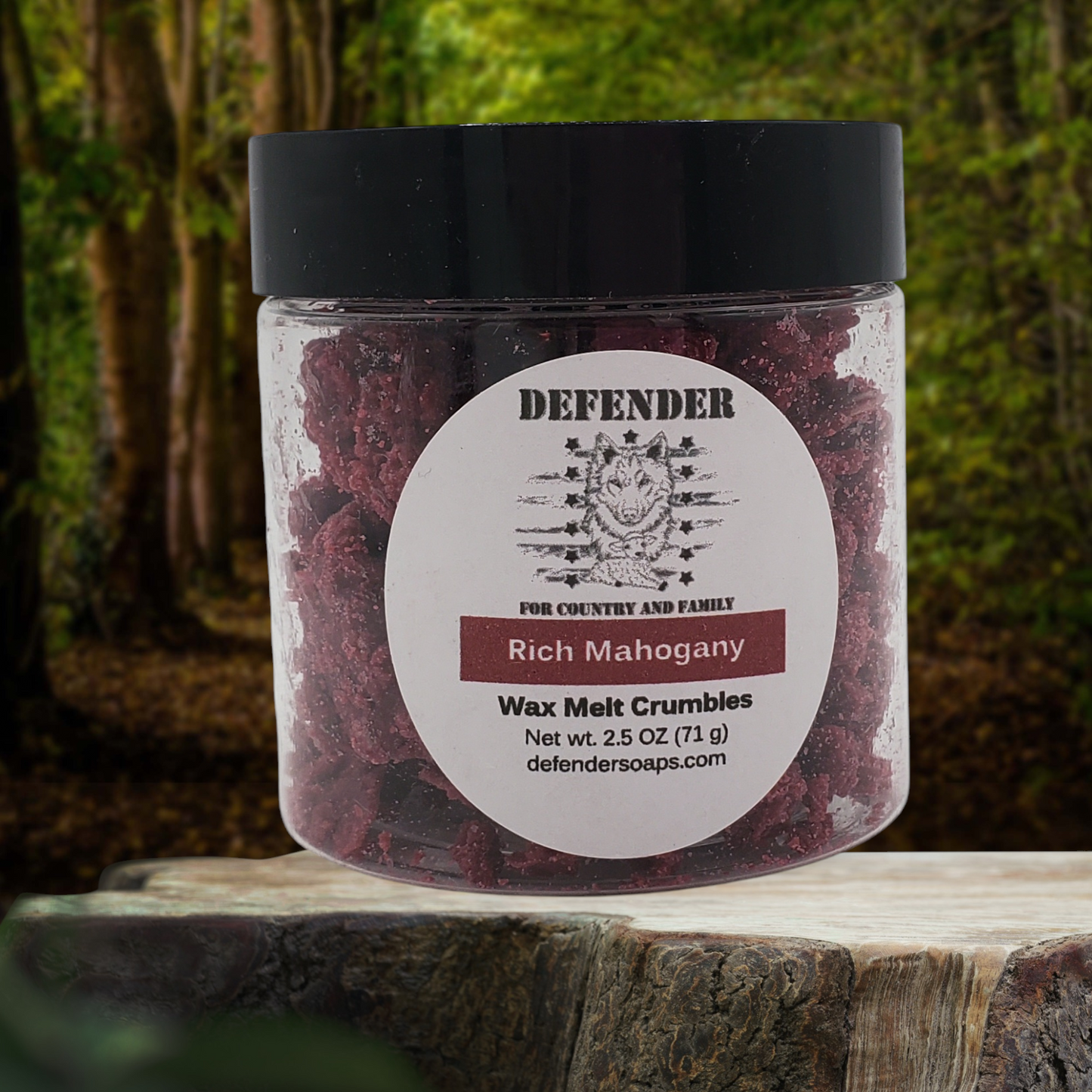 RICH MAHOGANY WAX MELT CRUMBLES
