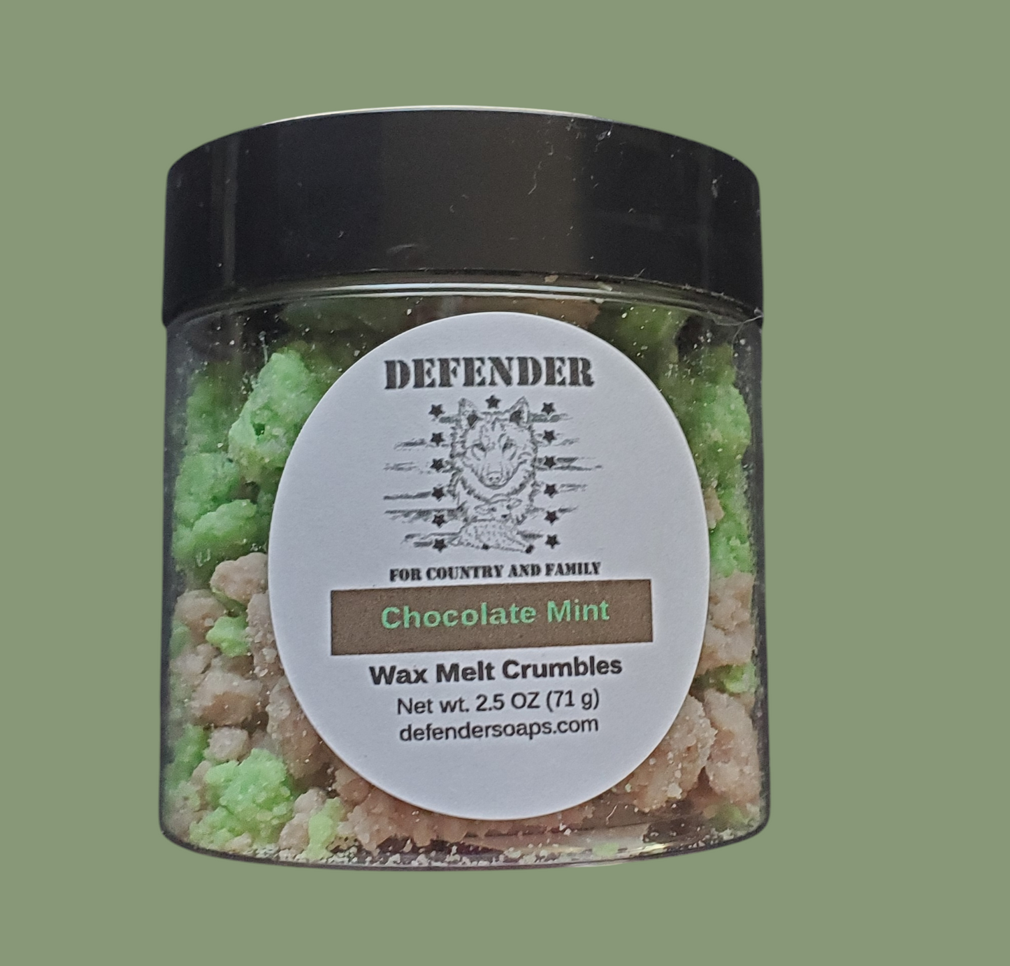 CHOCOLATE MINT WAX MELT CRUMBLES