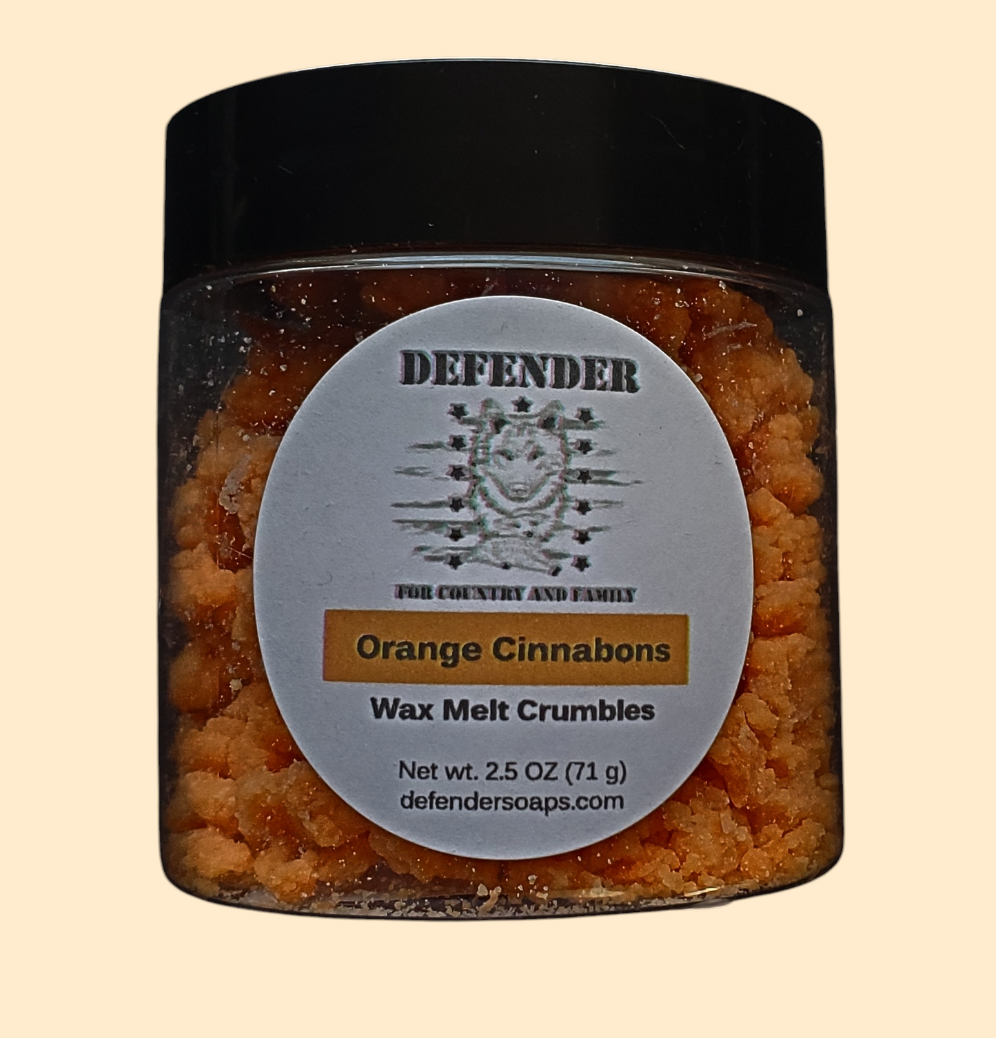 ORANGE CINNABON WAX MELT CRUMBLES