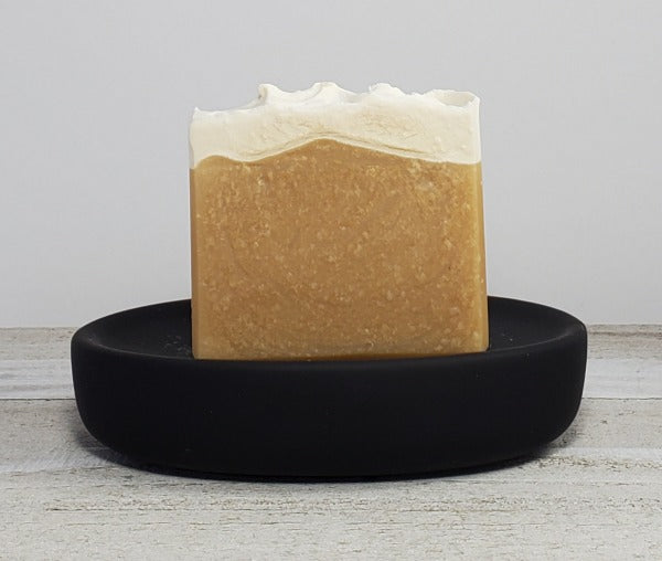 gold colored beer handmade soap