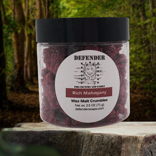 RICH MAHOGANY WAX MELT CRUMBLES