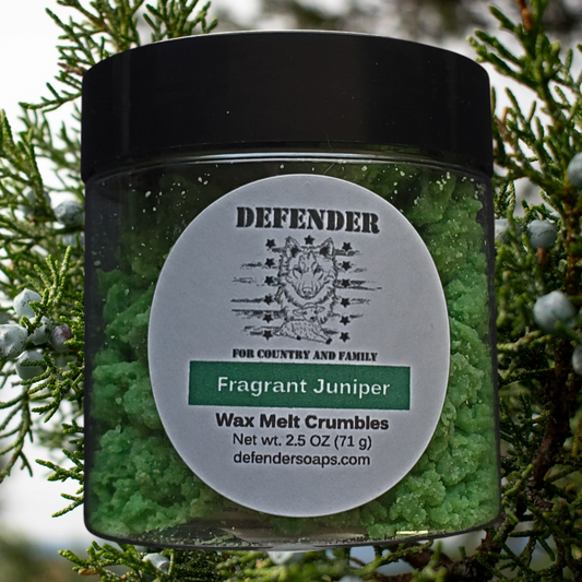 FRAGRANT JUNIPER WAX MELT CRUMBLES