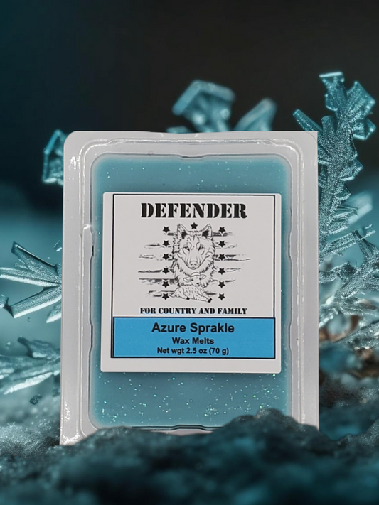 AZURE SPARKLE WAX MELTS