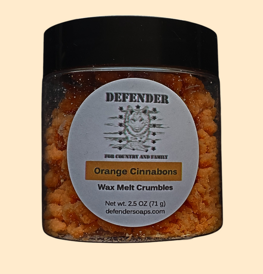 ORANGE CINNABON WAX MELT CRUMBLES